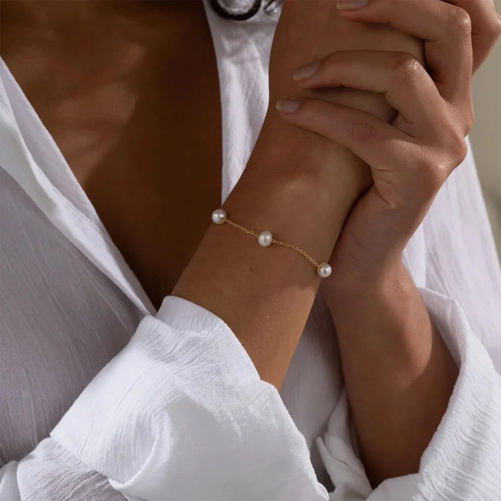 La Chaîne Perlée Bracelet