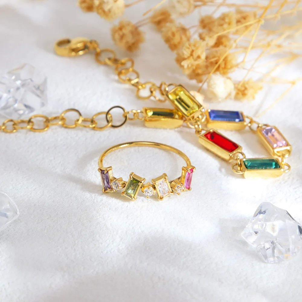 Bague Arc-en-Ciel ring