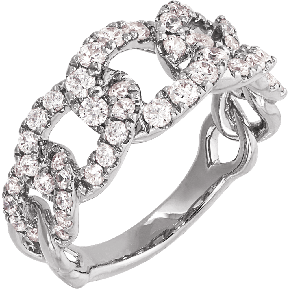 1 CTW Lab Grown Diamond Ring 14K Yellow Gold - Guerilla Choice