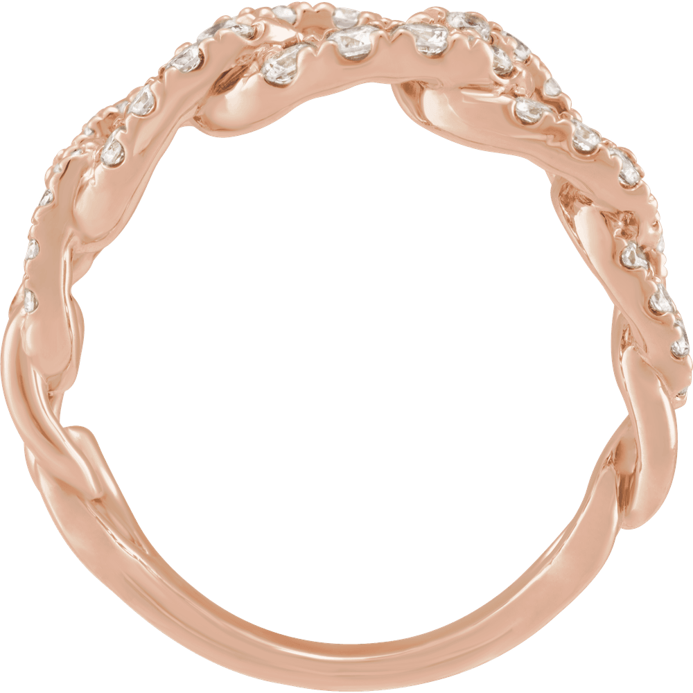 1 CTW Lab Grown Diamond Ring 14K Yellow Gold - Guerilla Choice