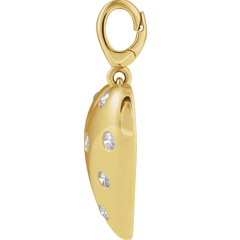 diamond heart pendant, gold heart necklace, 14k gold diamond pendant, natural diamond jewelry, heart charm gold, luxury gold pendant, everyday diamond necklace, timeless jewelry piece, gold charm pendant