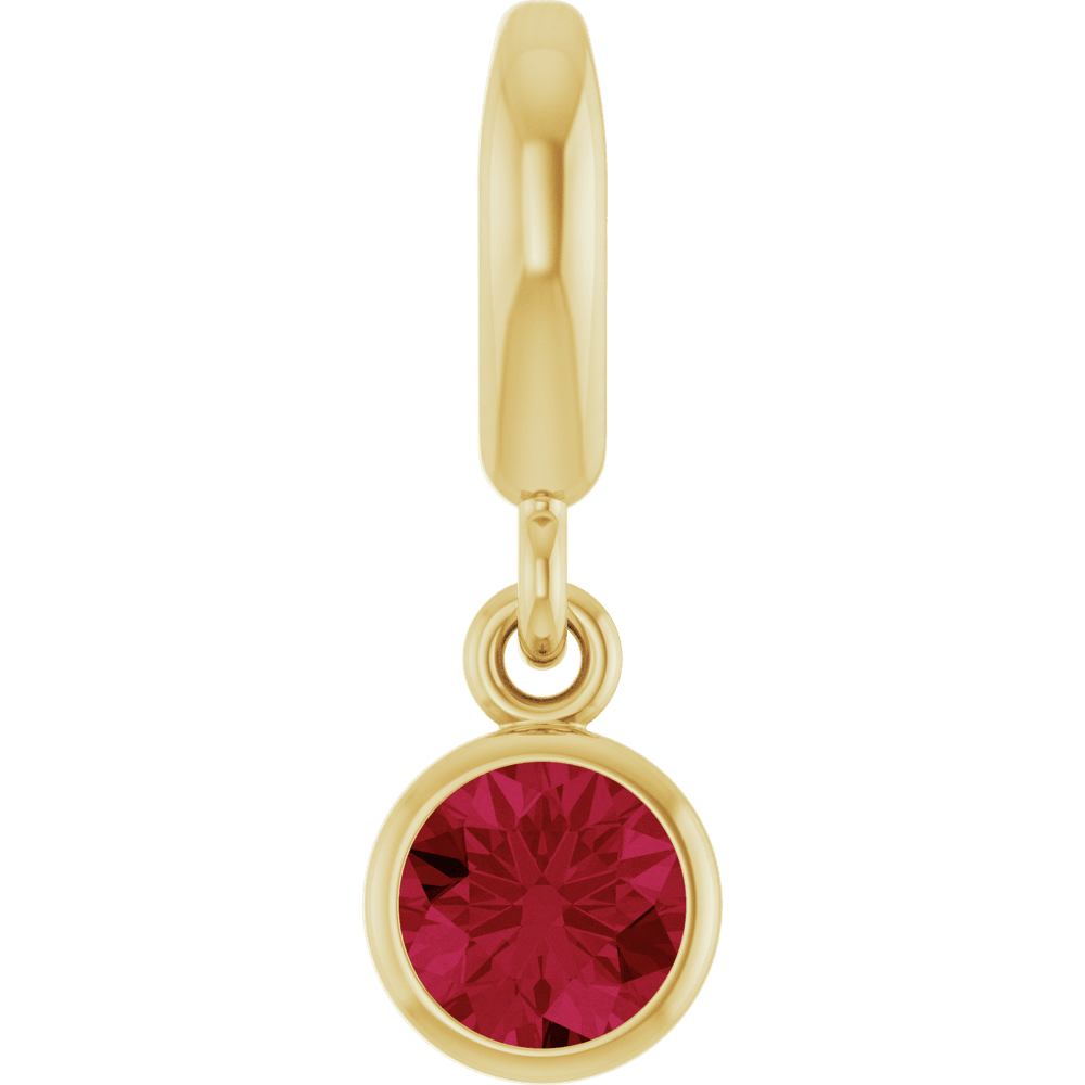 GC Mois de Vie 14K Gold Birthstone Charm