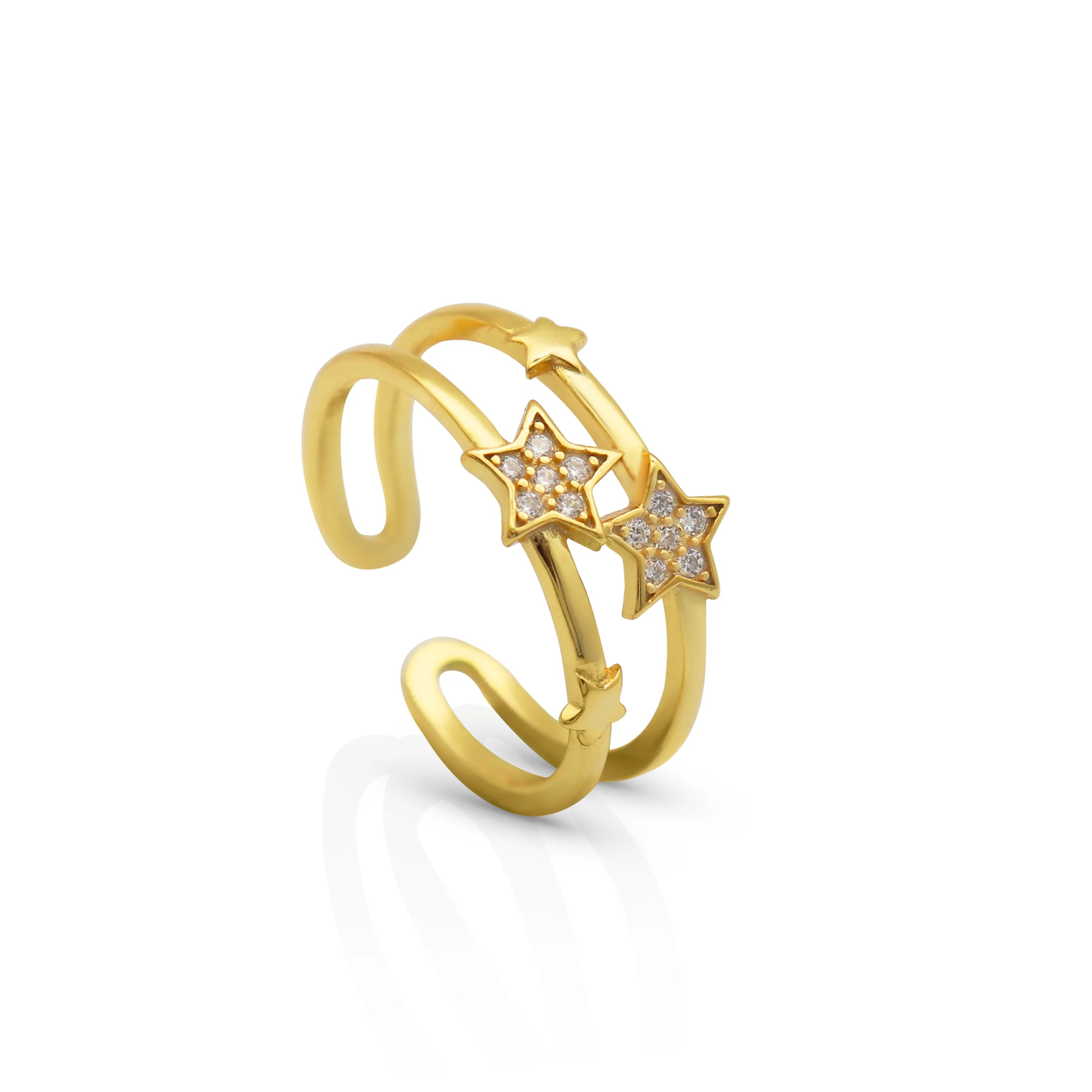 Rosette Pascal Gold Ring