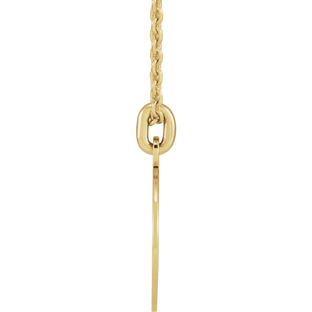 Luxury compass rose necklace with cable chain