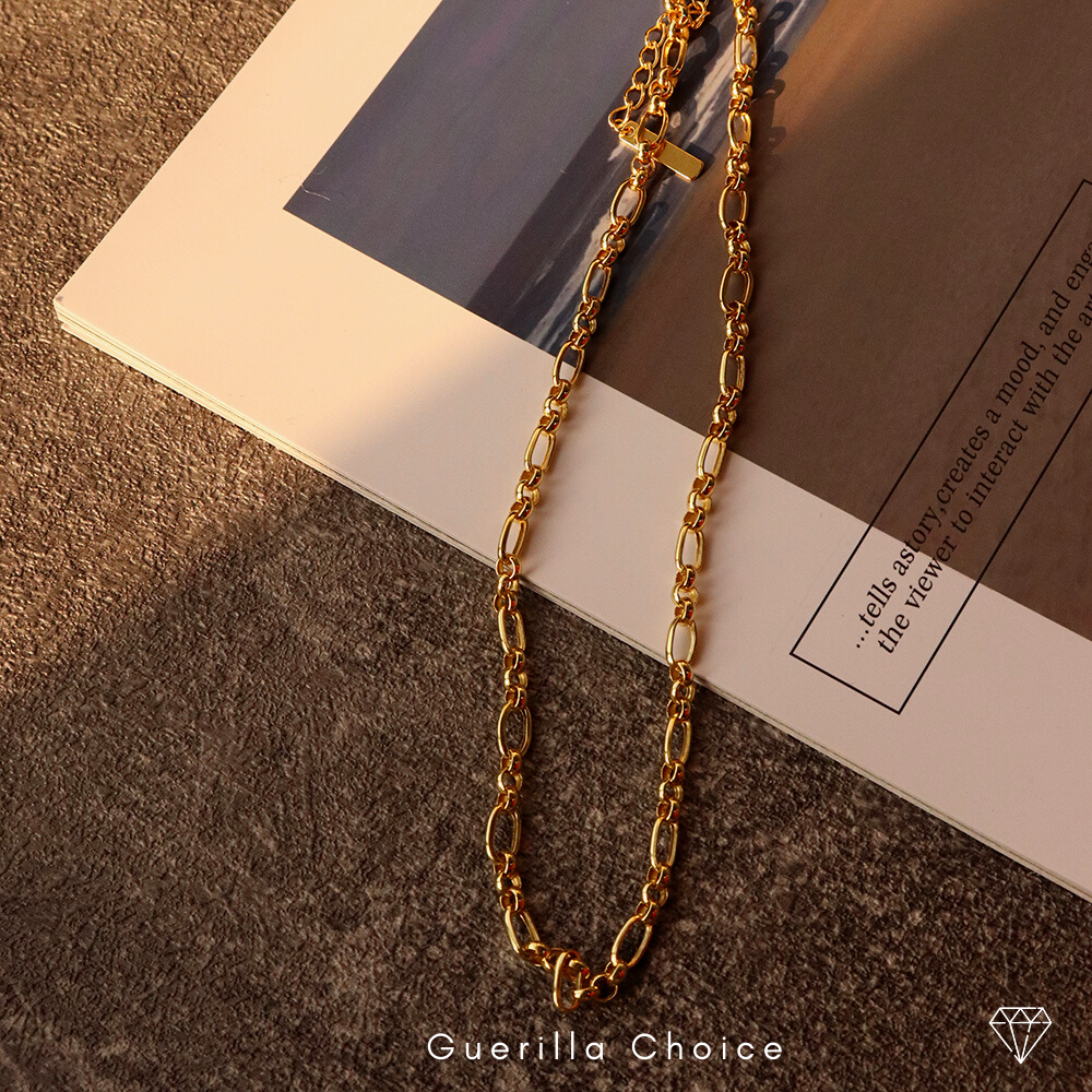 AEGIS GOLD CHAIN NECKLACE | aegis-gold-chain-necklace | Necklace | Guerilla Choice