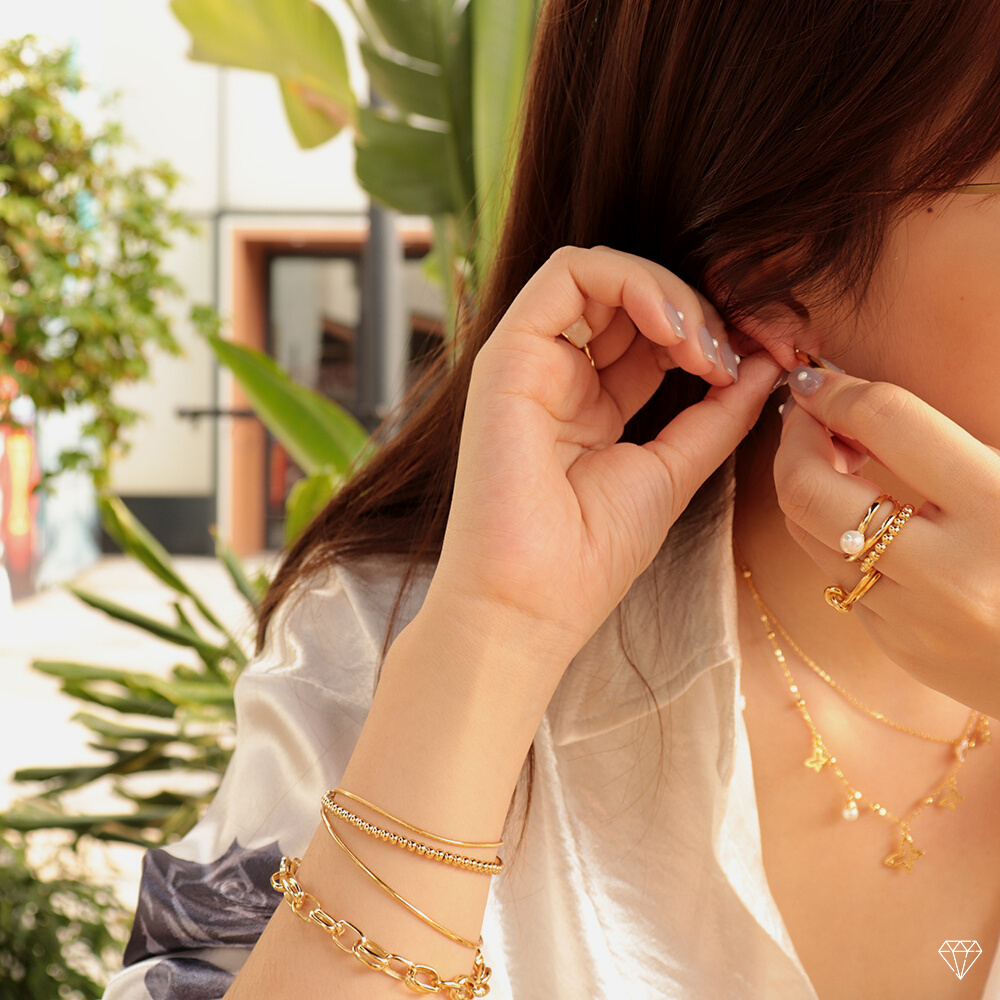 CHLOE GOLD CHAIN BRACELET | chloe-gold-chain-bracelet | Bracelets | Guerilla Choice