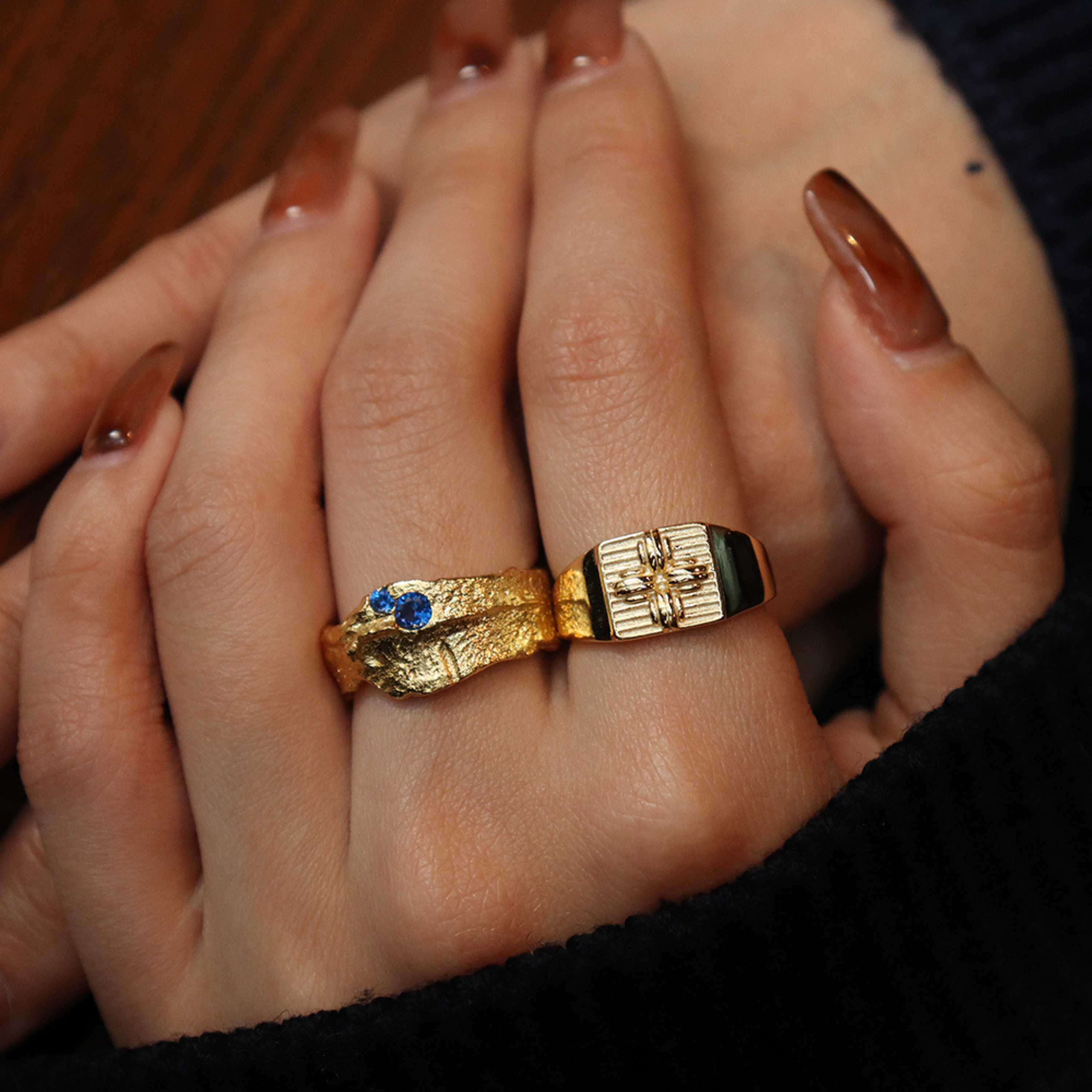 MARTHÉ ANDRÉ GOLD RING | marthe-andre-gold-ring | Rings | Guerilla Choice