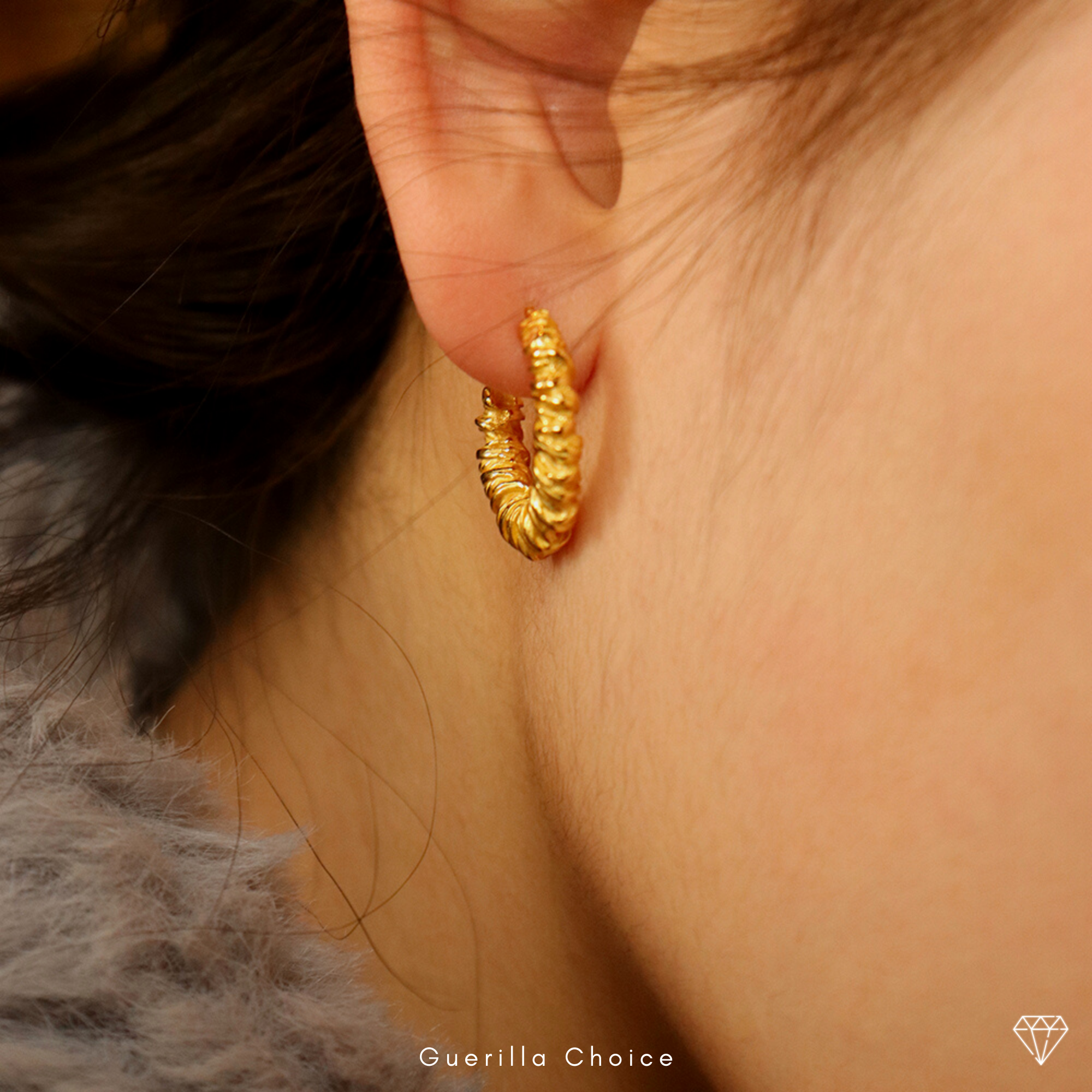 MADELYN CHARM GOLD EARRINGS | madelyn-charm-gold-earrings | Earrings | Guerilla Choice