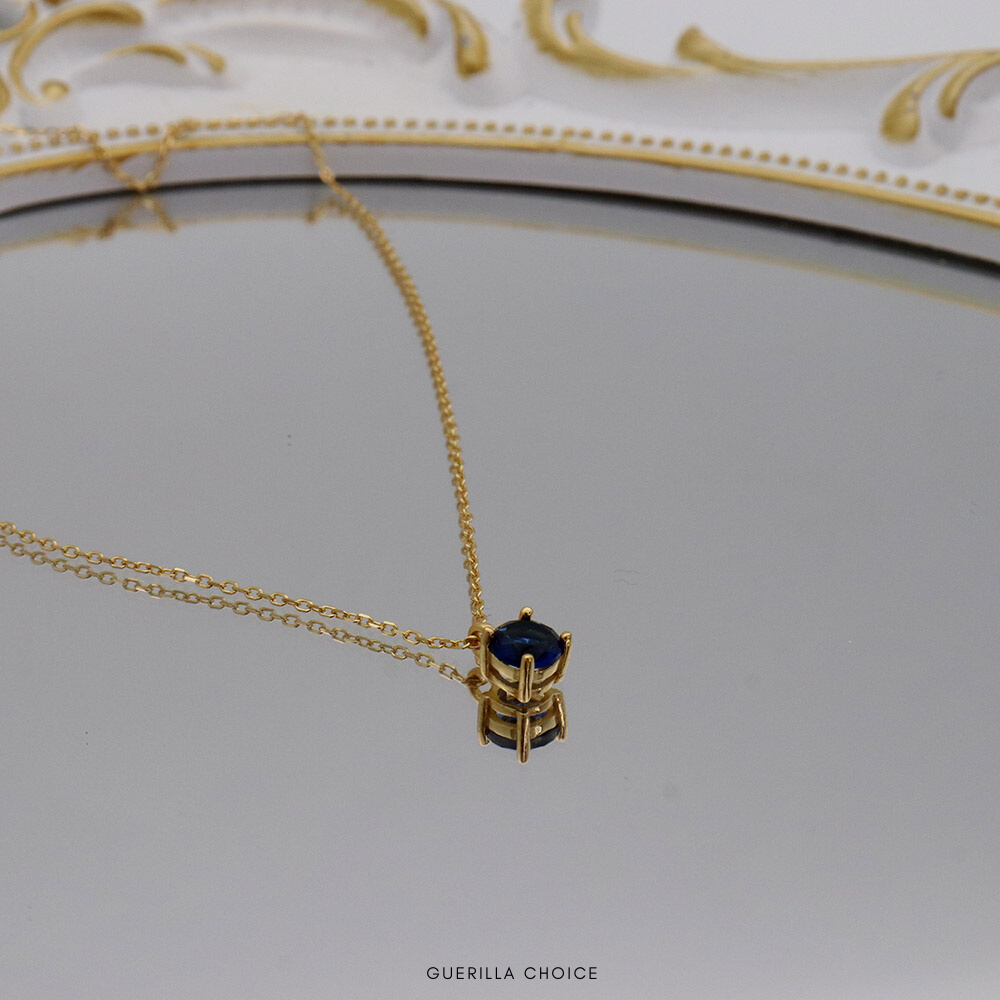 DACEY BLUE NECKLACE | dacey-blue-necklace | Jewelry | Guerilla Choice