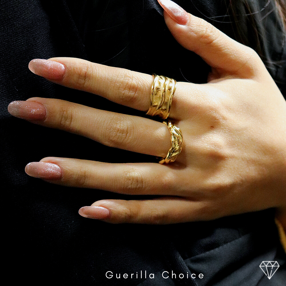 ELISE CHARM GOLD RING | elise-charm-gold-ring | Rings | Guerilla Choice