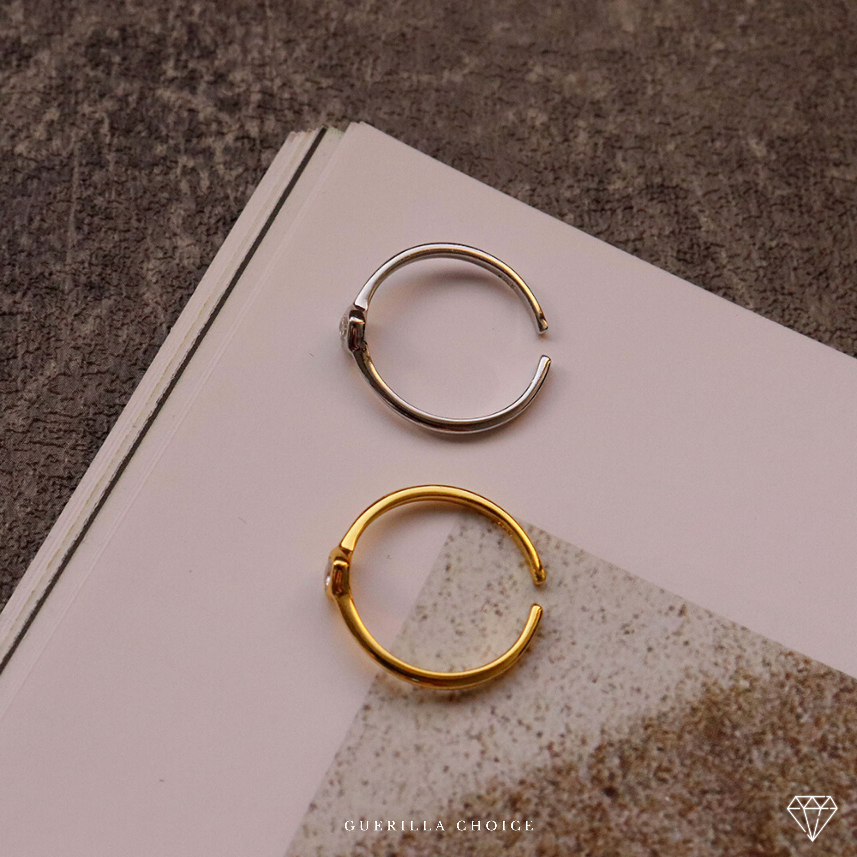 CRYSTAL HEART RING | crystal-heart-ring | Ring | Guerilla Choice