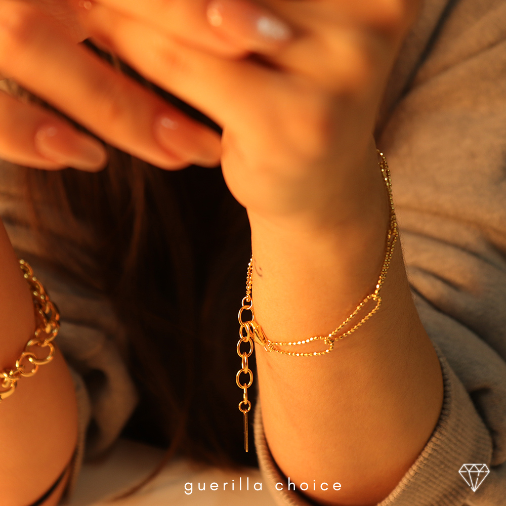 FRANCESS GOLD BRACELET | francess-gold-bracelet | Bracalet | Guerilla Choice