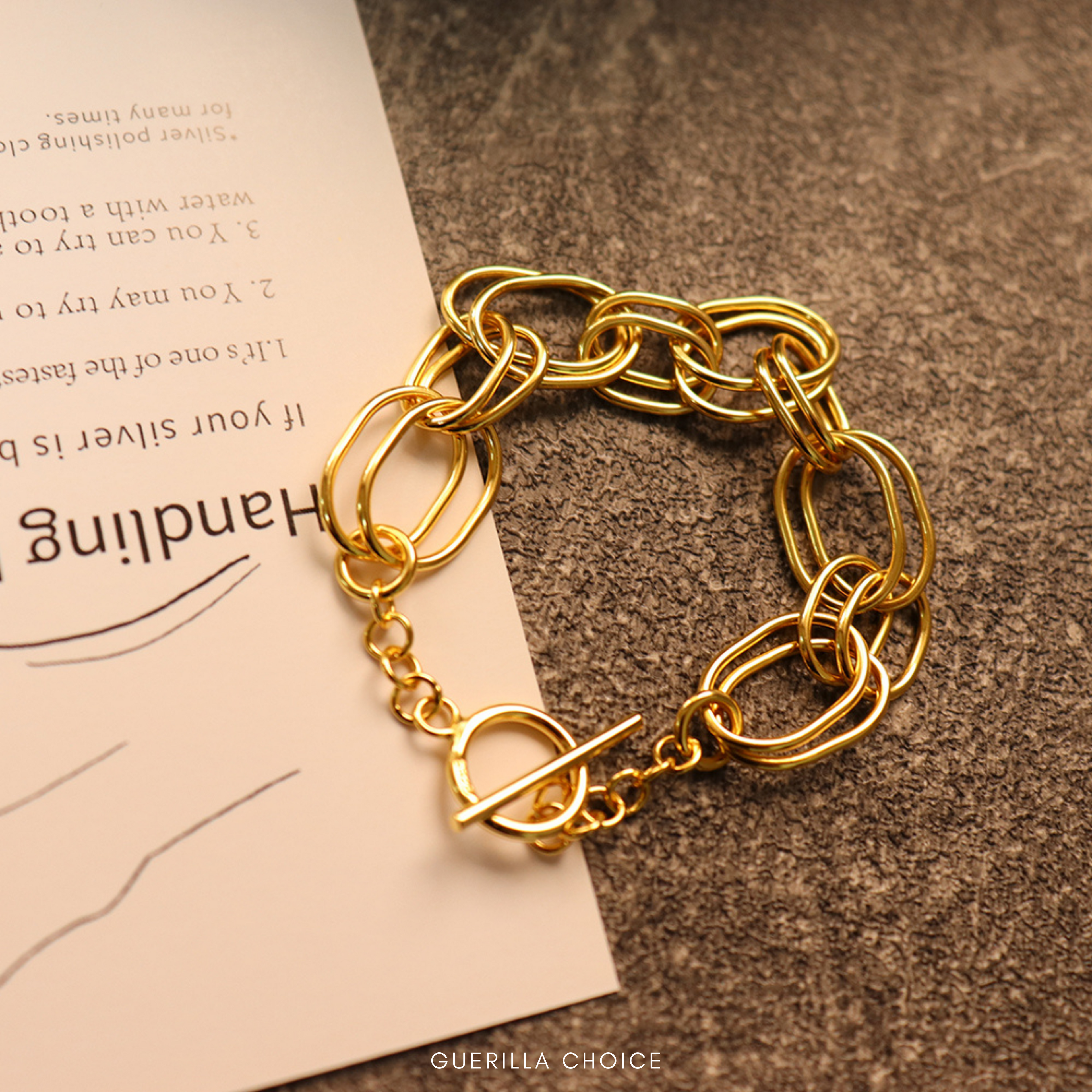 PRUNELLA GOLD BRACELET | prunella-gold-bracelet | Bracalet | Guerilla Choice