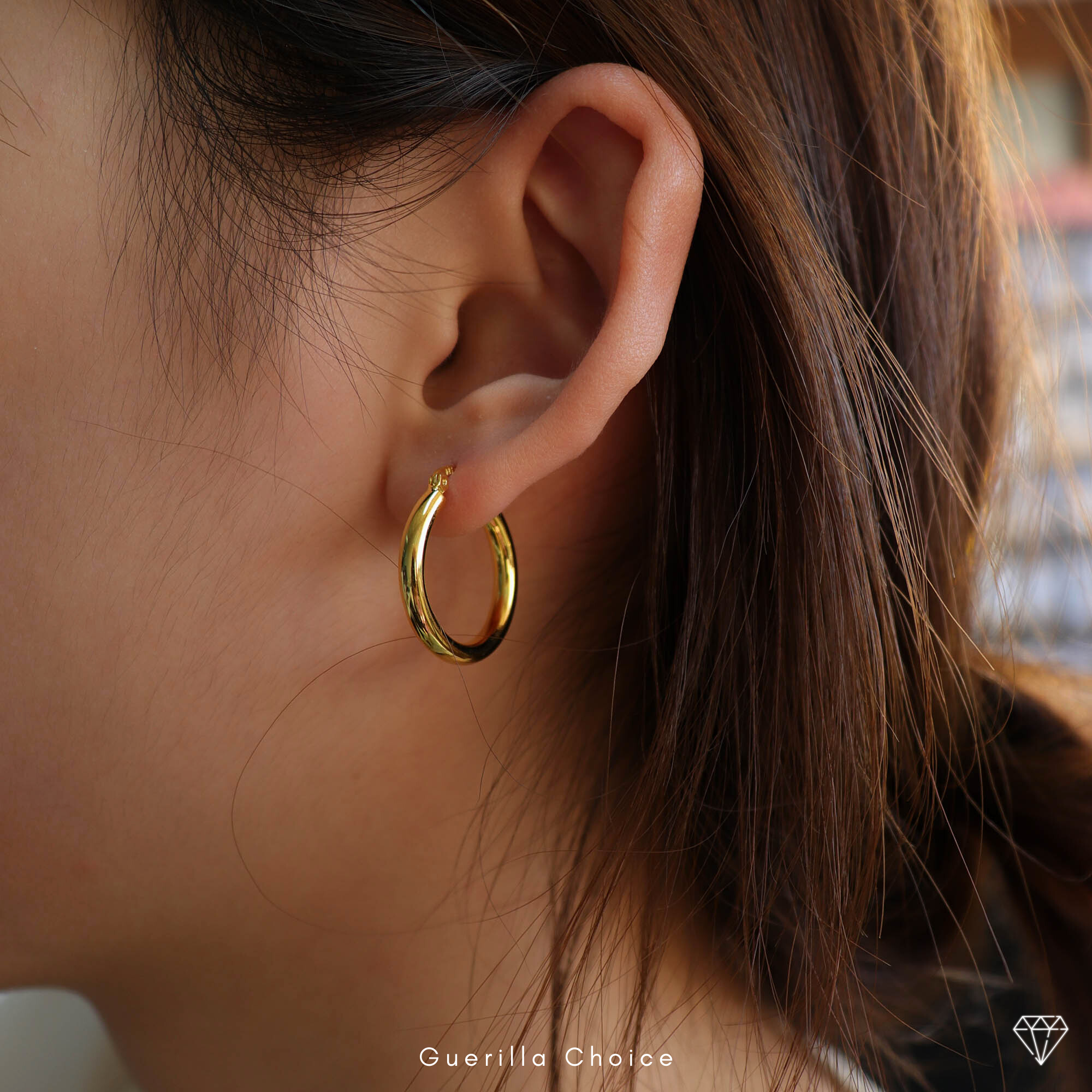 CLAIRE GOLD EARRINGS | claire-gold-earrings | Earrings | Guerilla Choice