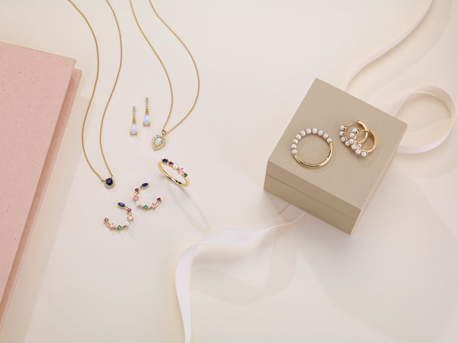 Éveline 14K Gold Freshwater Pearl Ring