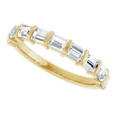14K yellow gold diamond band
natural diamond anniversary ring
lab grown diamond anniversary band
1 carat baguette diamond ring
channel set diamond band
yellow gold wedding band women
straight baguette diamond ring
fine jewelry anniversary band