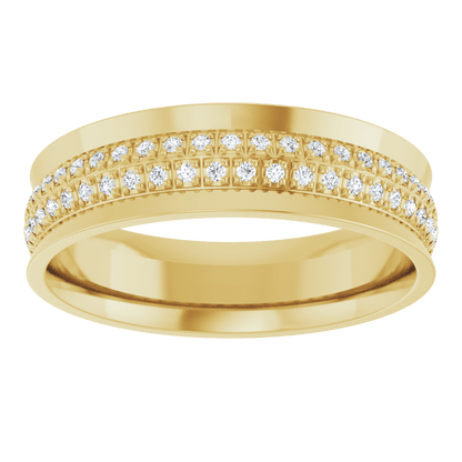 Céleste 14K White Gold 1/3 CTW Lab-Grown Diamond Band