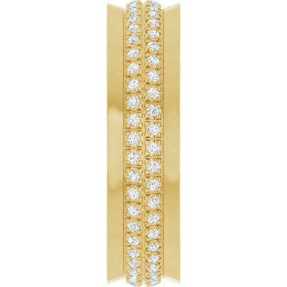 Céleste 14K White Gold 1/3 CTW Lab-Grown Diamond Band