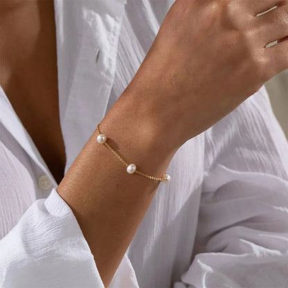 La Chaîne Perlée Bracelet