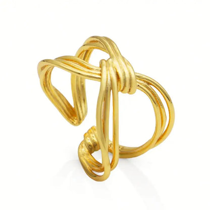 Nœud Sauvage Statement Ring
