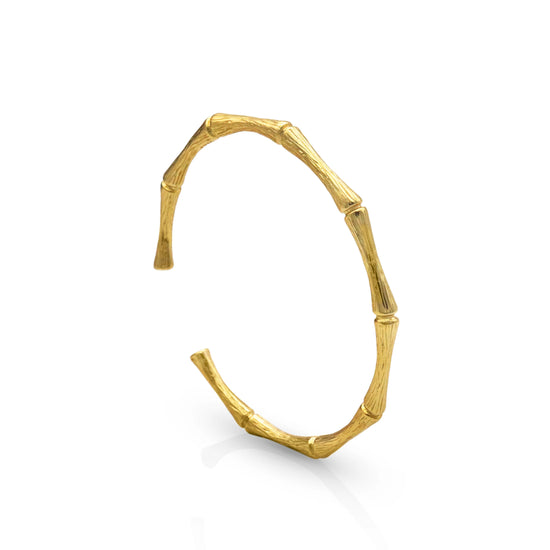 GC Bamboo Gold Bangle