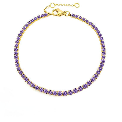 Éclat de Naissance  Personalized Birthstone Tennis Bracelet