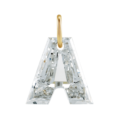 Élodie 14K Gold Lab-Grown Diamond Initial Charm
