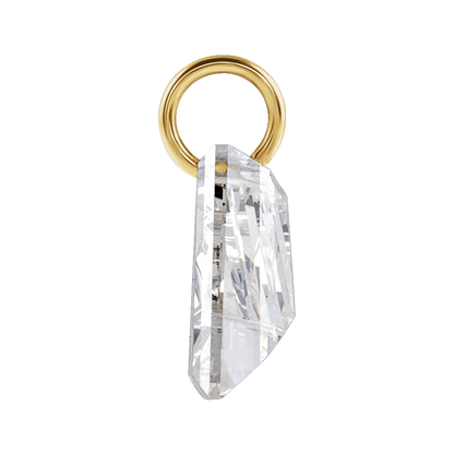 Élodie 14K Gold Lab-Grown Diamond Initial Charm