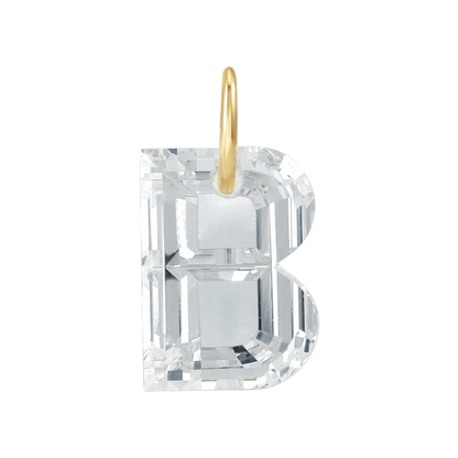 Élodie 14K Gold Lab-Grown Diamond Initial Charm