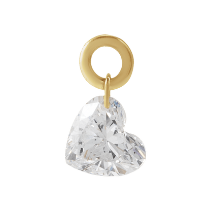 Cœur Lumière Dangle