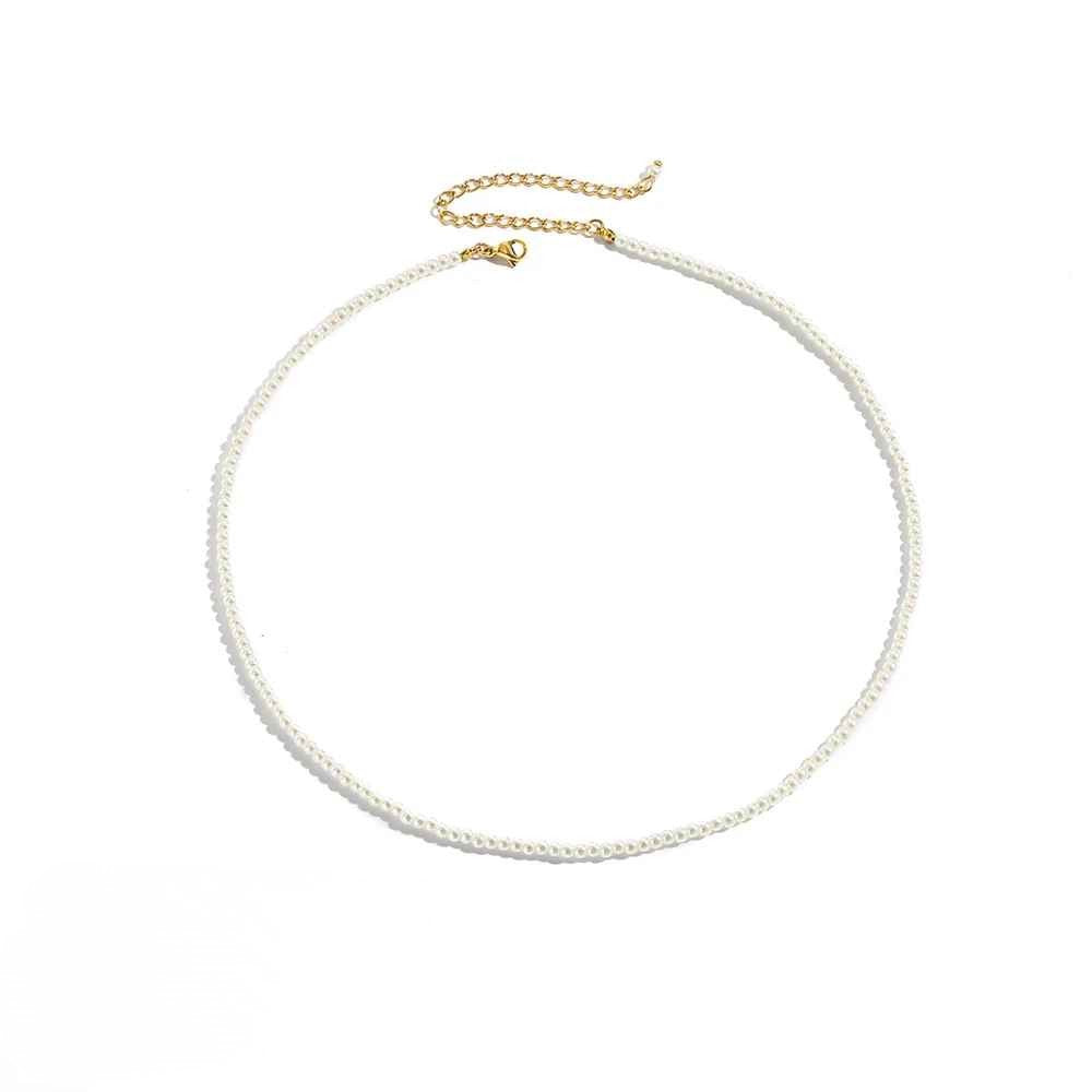 Perle Élégante Classic Pearl Choker Necklace