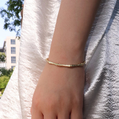 GC Bamboo Gold Bangle