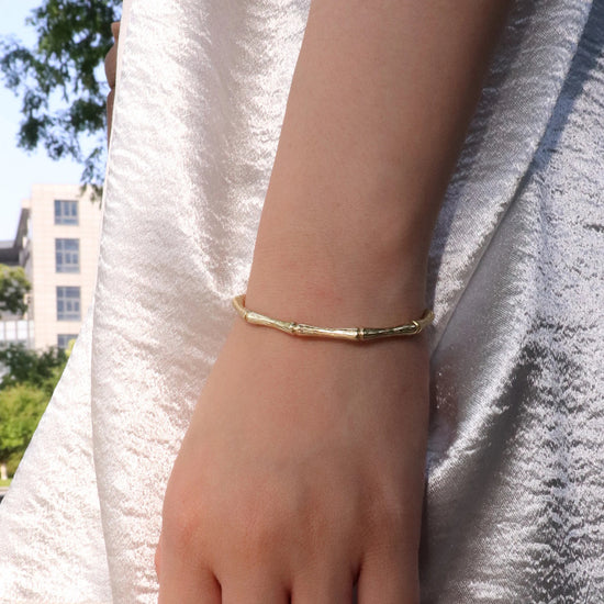 GC Bamboo Gold Bangle