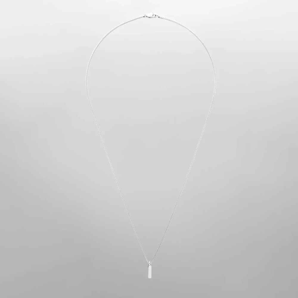 Linéaire Minimal Pendant Necklace