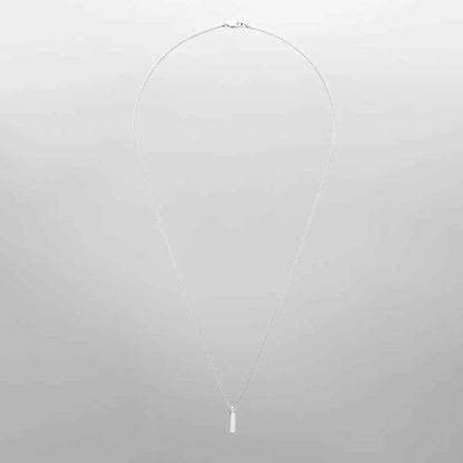 Linéaire Minimal Pendant Necklace