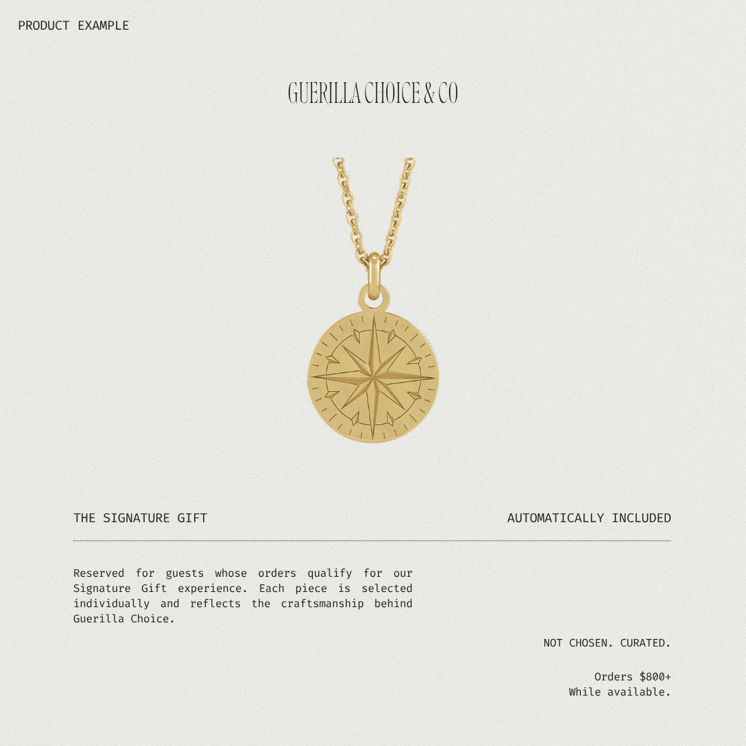 The Signature Gift - Guerilla Choice