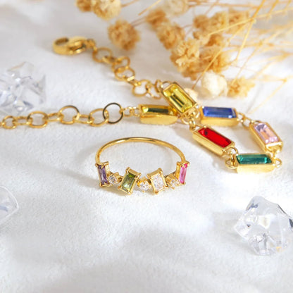 Bague Arc-en-Ciel ring