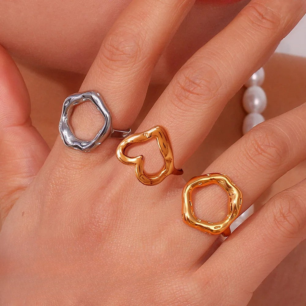 Bagues Forme Libre Ring