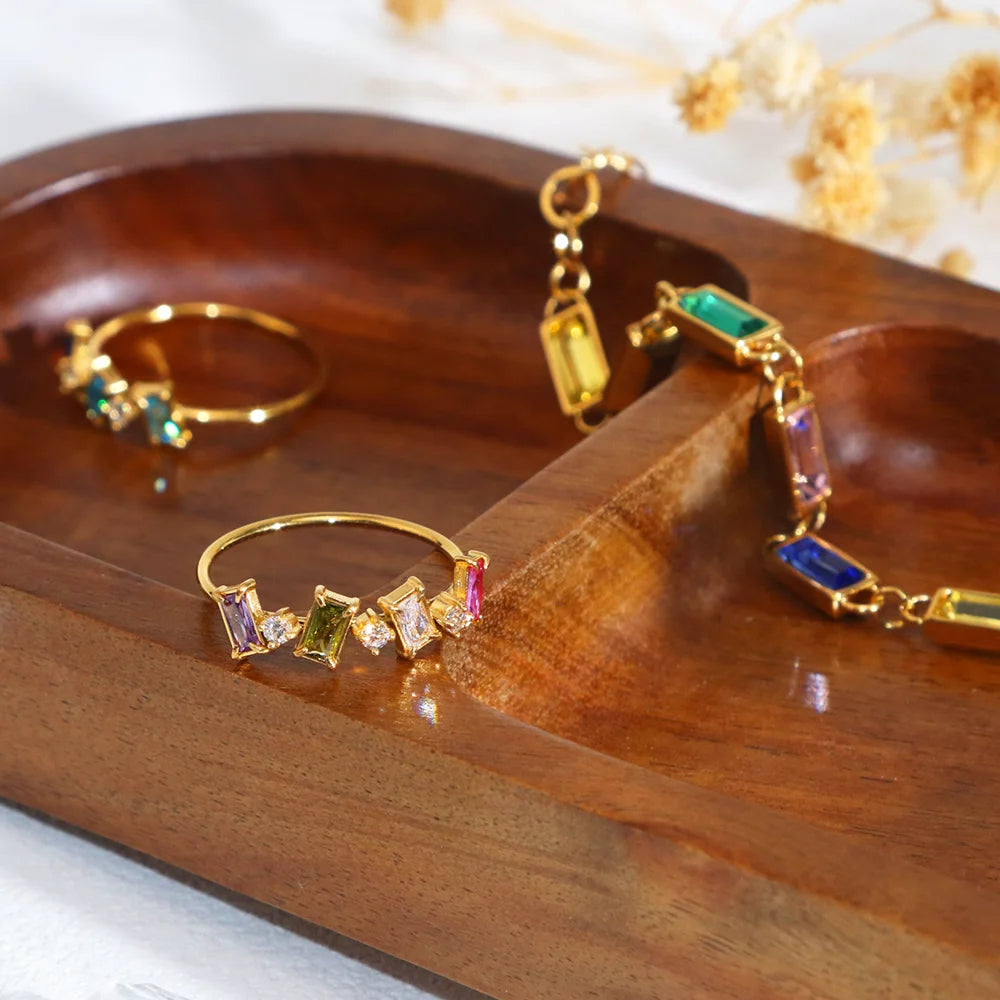 Bague Arc-en-Ciel ring