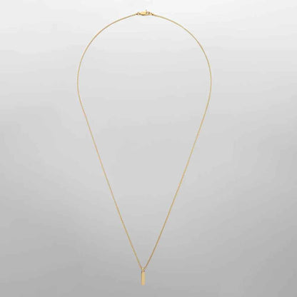 Linéaire Minimal Pendant Necklace