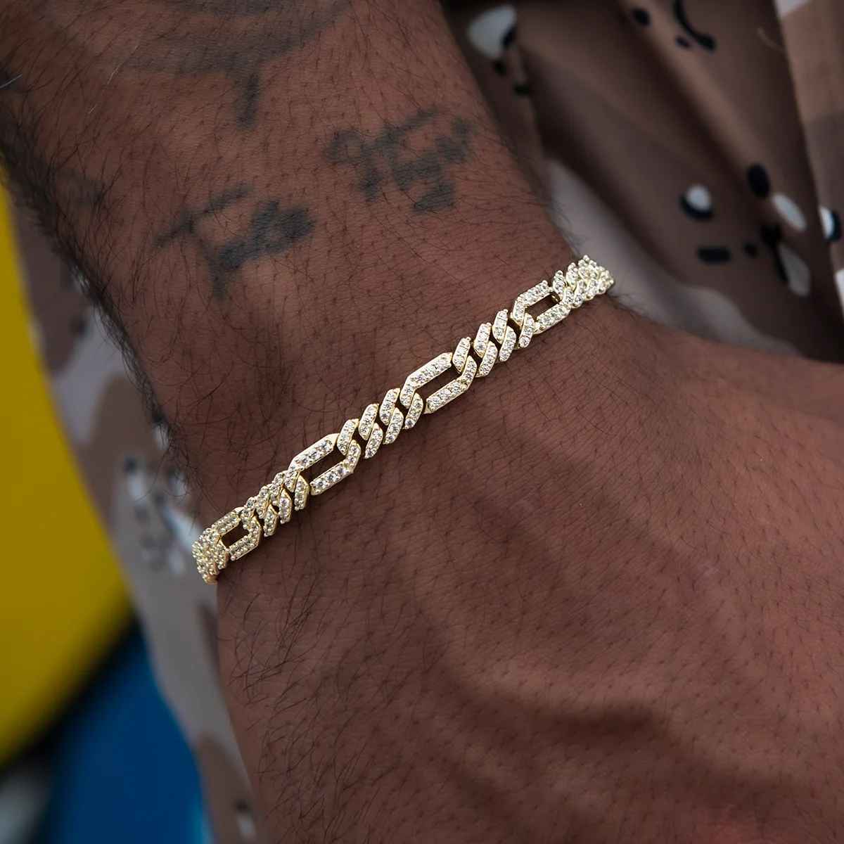 Aurelio Bracelet 6mm – Gold Plated 925 Silver VVS - Guerilla Choice