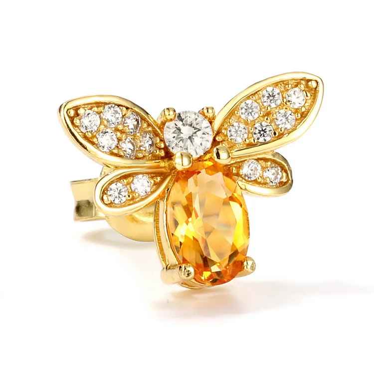 The Golden Bee Earrings