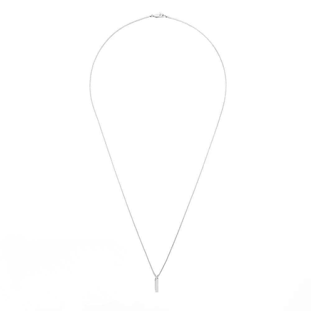 Linéaire Minimal Pendant Necklace