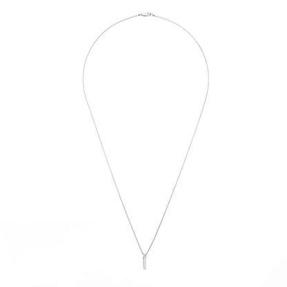 Linéaire Minimal Pendant Necklace