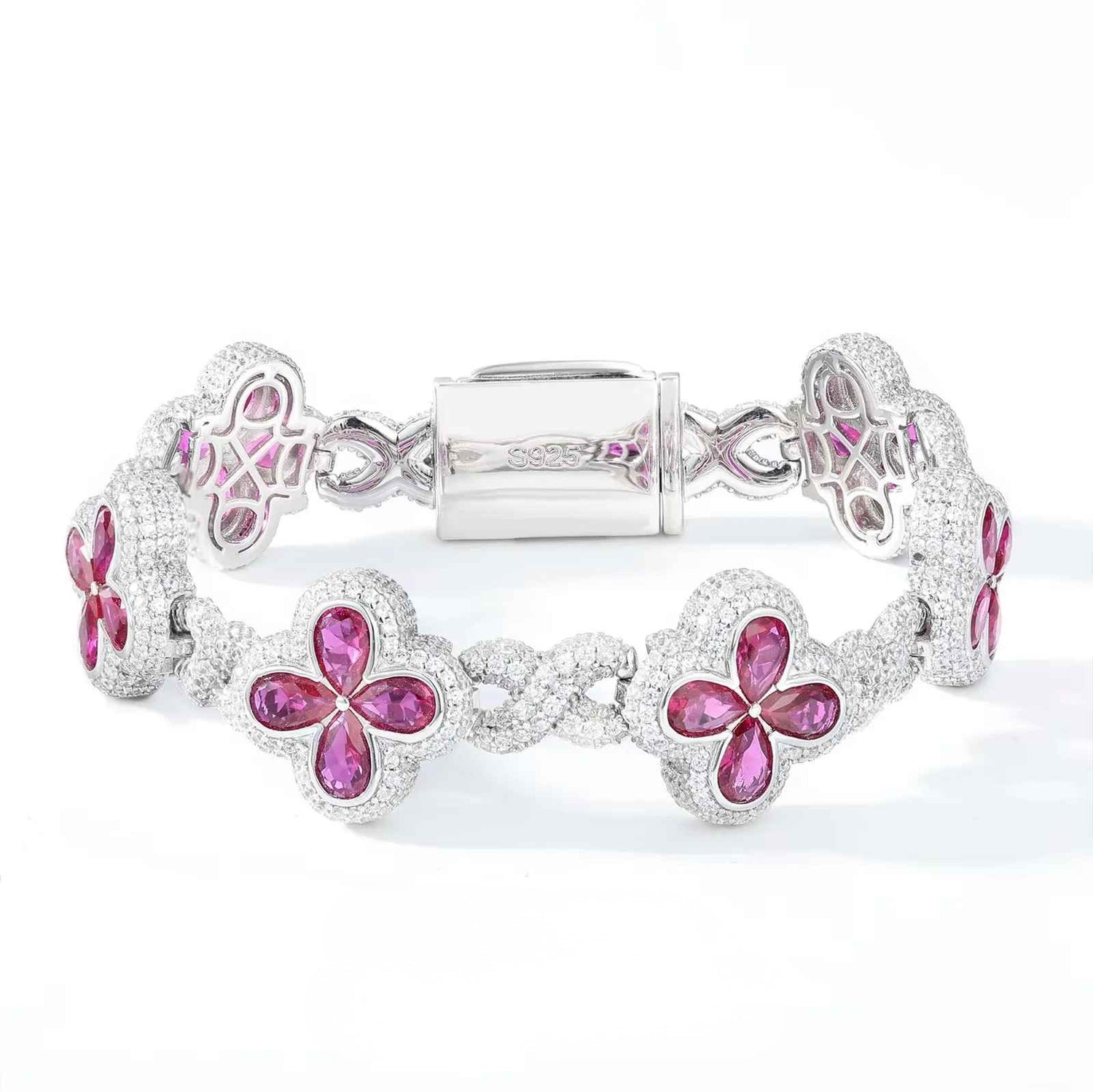 Fleur d’Éternité Moissanite Bracelet
