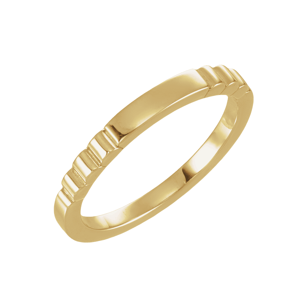 14K Gold Engravable Signet Ring – Personalized Signet Ring