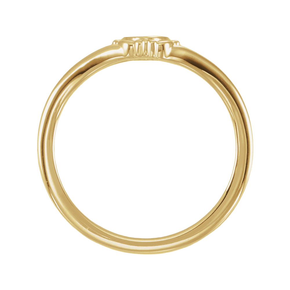 Héritage Vintage Engravable Signet Ring