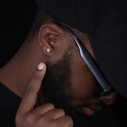 GC Aria Stud Earrings | 925 Silver VVS Moissanite