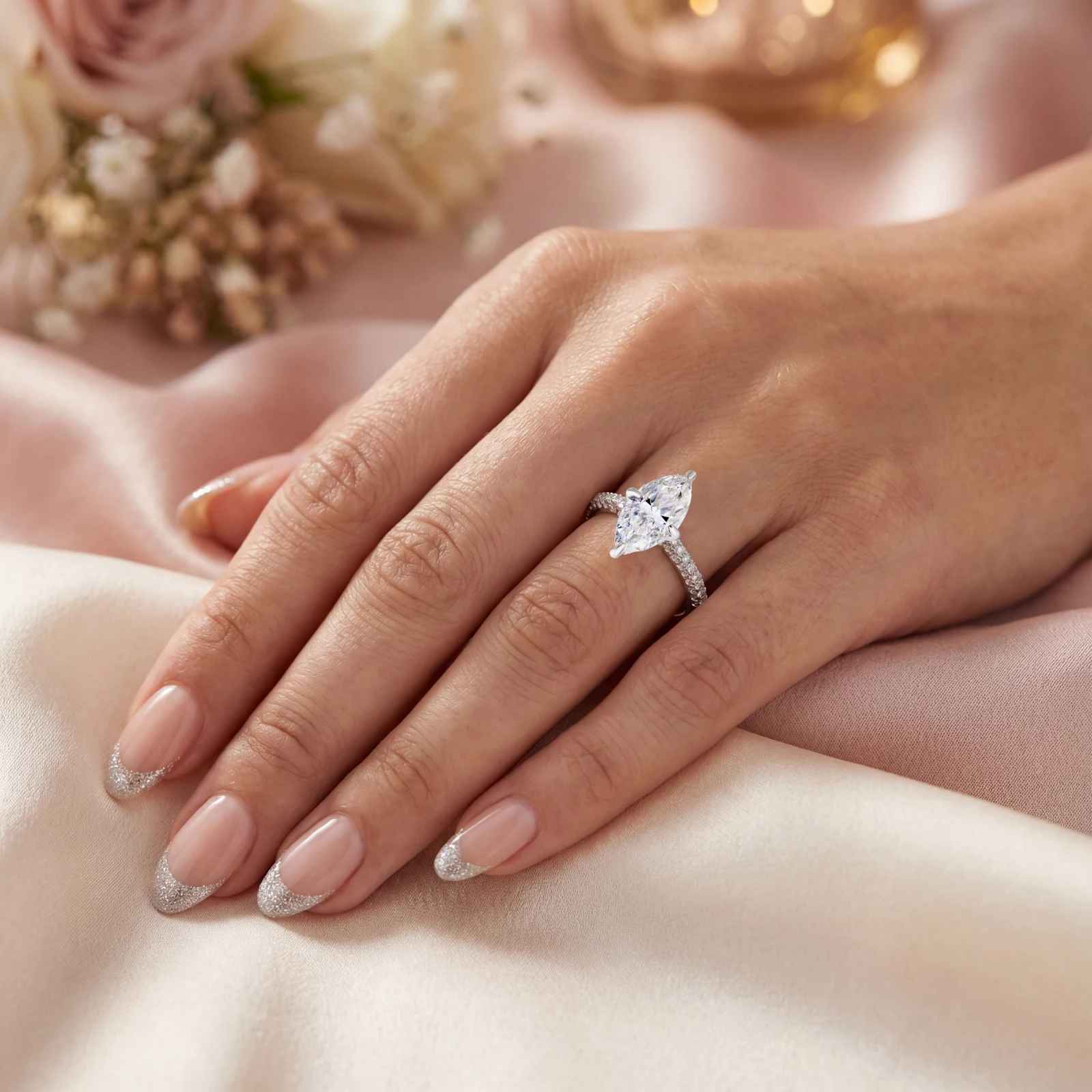 marquise moissanite engagement ring
marquise cut moissanite ring
vvs moissanite ring
2 carat moissanite engagement ring
sterling silver engagement ring
luxury moissanite ring
marquise diamond style ring
women engagement ring luxury