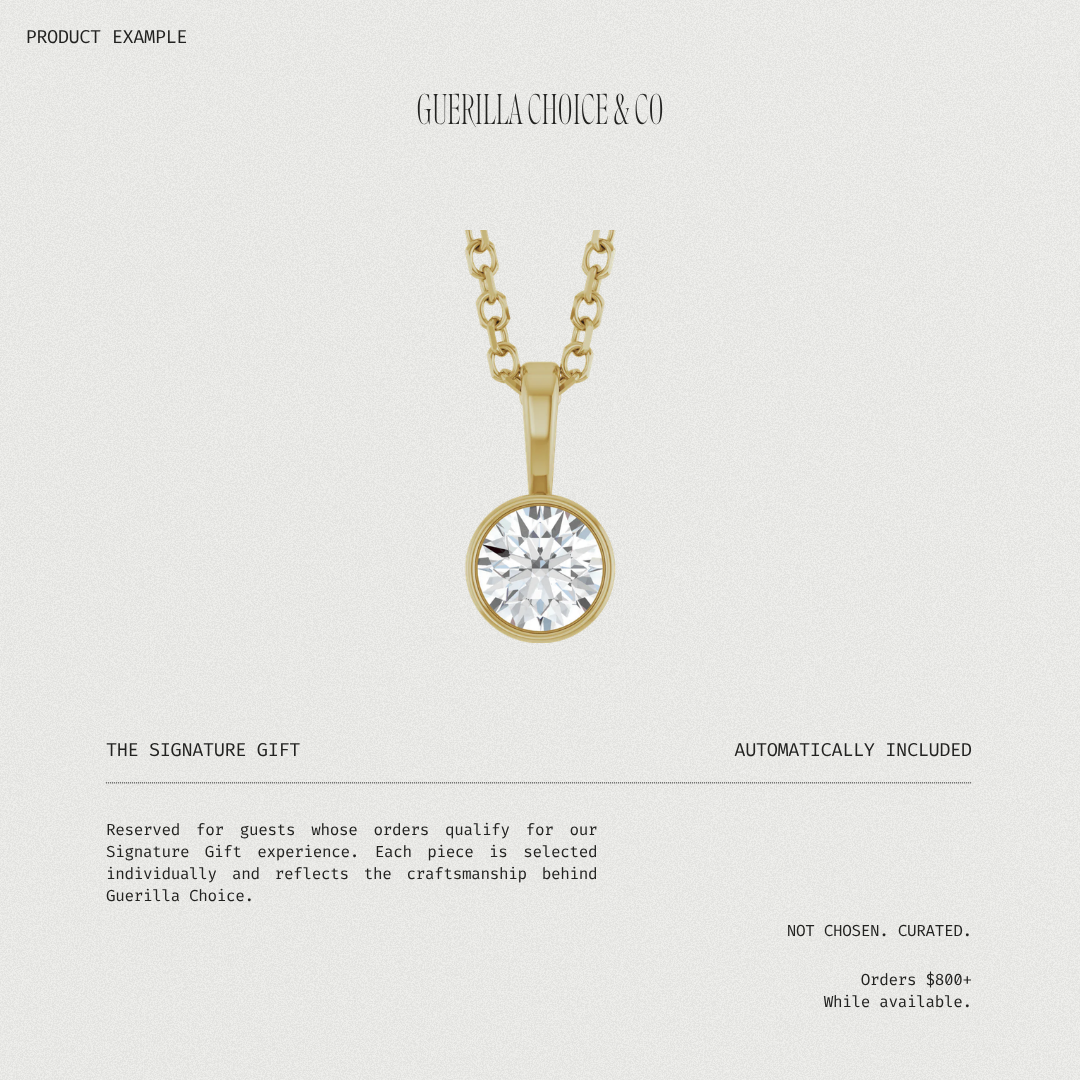 The Signature Gift - Guerilla Choice